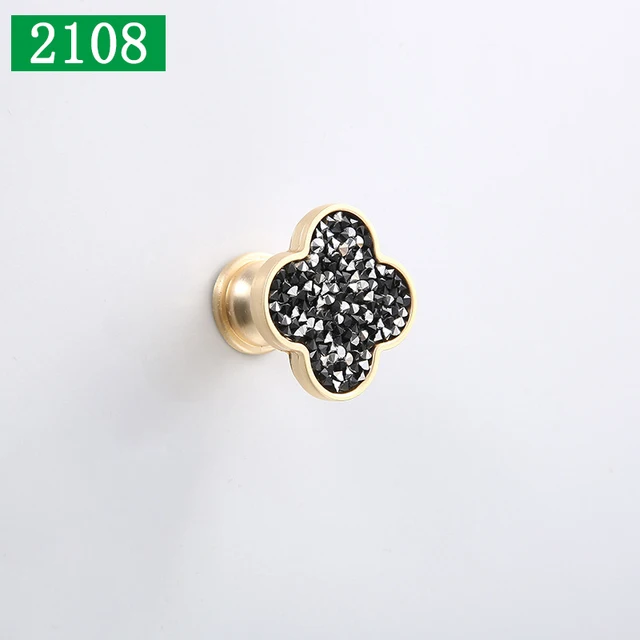 28 Colors European Style Cabinet Knobs and Handles Fashion Hanging Hooks Wall Decor Furniture Dressing Drawer Knob Kitchen Pull 2108-Knob