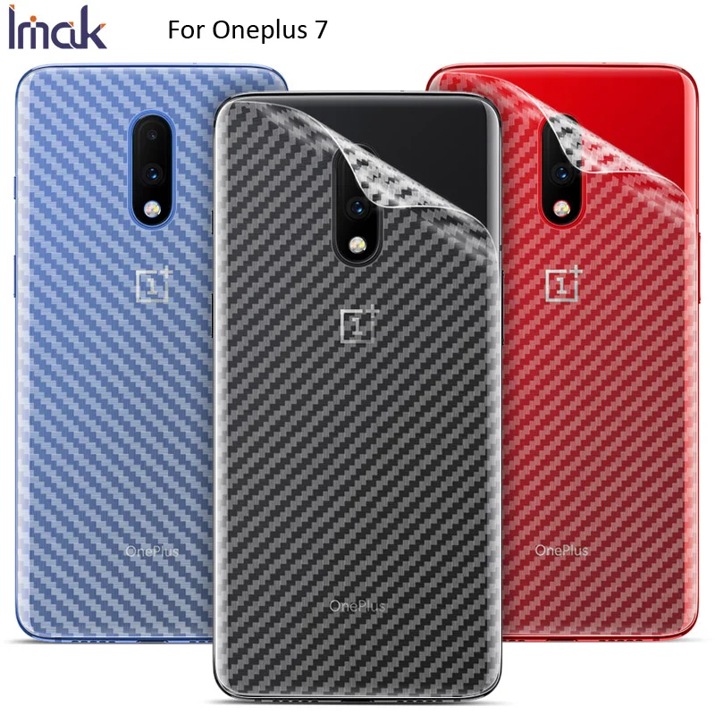 Задняя пленка из углеродного волокна IMAK Oneplus 7T Pro 7 защитная наклейка 1 + 7|Защитные
