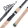 Sougayilang 1.8M-2.7M Protable Telescopic Fishing Rod Cork Handle Spinning Fishing Rod Carbon Fiber Travel Fishing Rod Tackle ► Photo 2/6