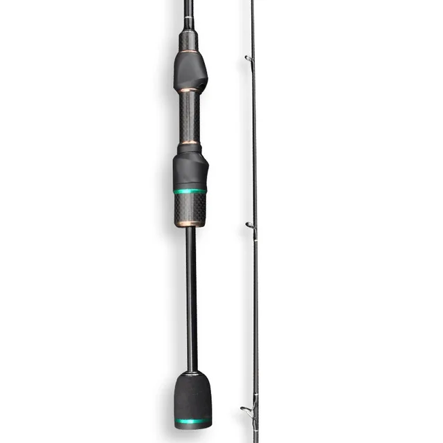 Spinpoler удочка для спиннинга UL 0,5-8 г, сверхчувствительный светильник, 1,5 м/1,68 м/1,8 м/2,1 М - Цвет: Spinning Rod