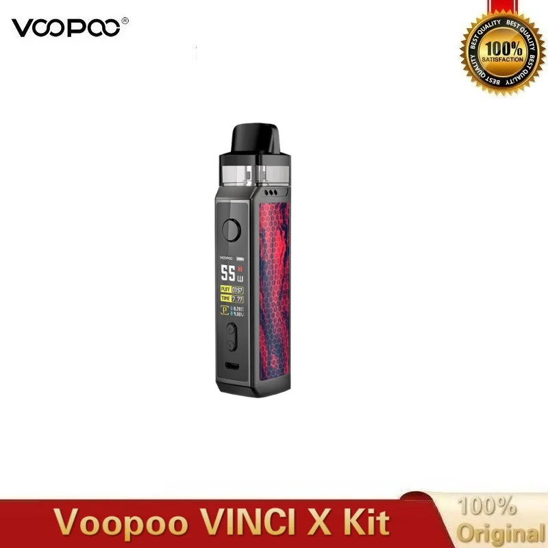 Оригинальный набор Voopoo Vinci X Pod емкость 5 мл катушек выпуск 70 Вт питание от одной