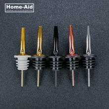 Лидер продаж 6 шт. Нержавеющая сталь Ликер Дух заливщик потока бутылки вина носика фиксаторы уход за кожей лица Скорость заливщик аксессуары к вину бар