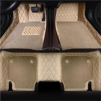 

Car floor mats made for Honda Crosstour CRV CR-V HRV Vezel CRV CR-V Accord car styling carpet foot case rugs liners