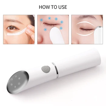 

Electric Eye Massage Device Negative Ion Photon Therapy Wrinkles Removal Anti-Aging Massager Beauty Machine Eye Skin Care Tools