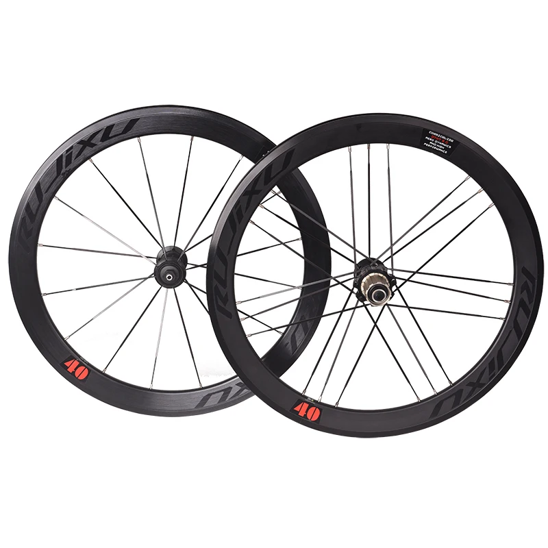 折りたたみ自転車用 ホイールセット 14インチ Vブレーキ シングルスピードハブ Amazon | 折りたたみ自転車用 ホイールセット 9T 14インチ V