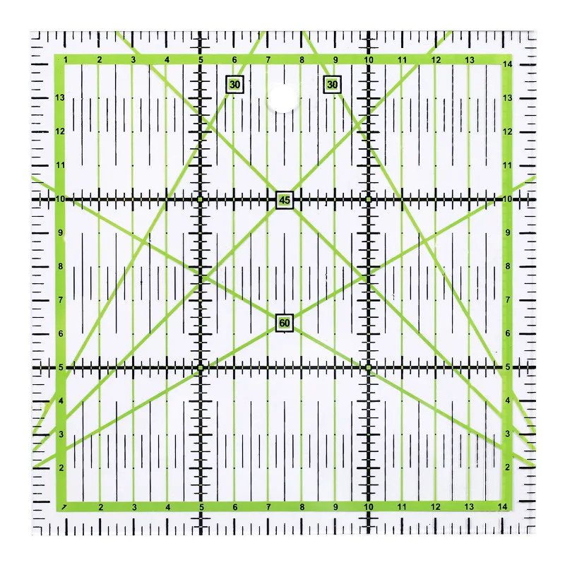 Новая линейка 15x15 см для шитья искусственная режущая шаблон инструменты товары