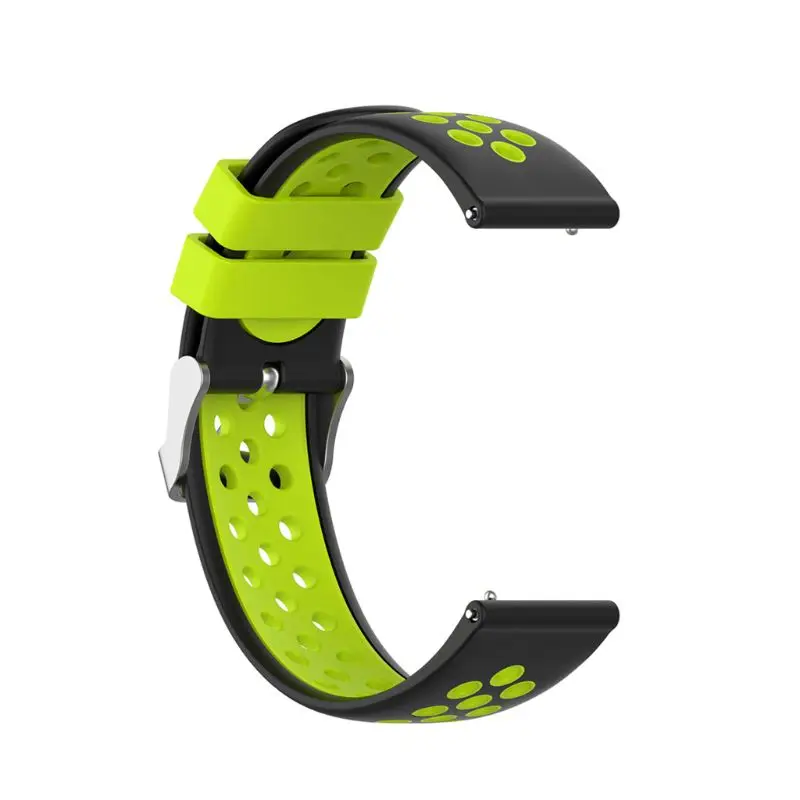 Двухцветные Мягкие силиконовые часы ремешок Браслет замена для Xiaomi Huami Amazfit Bip BIT PACE Lite Молодежные Смарт-часы