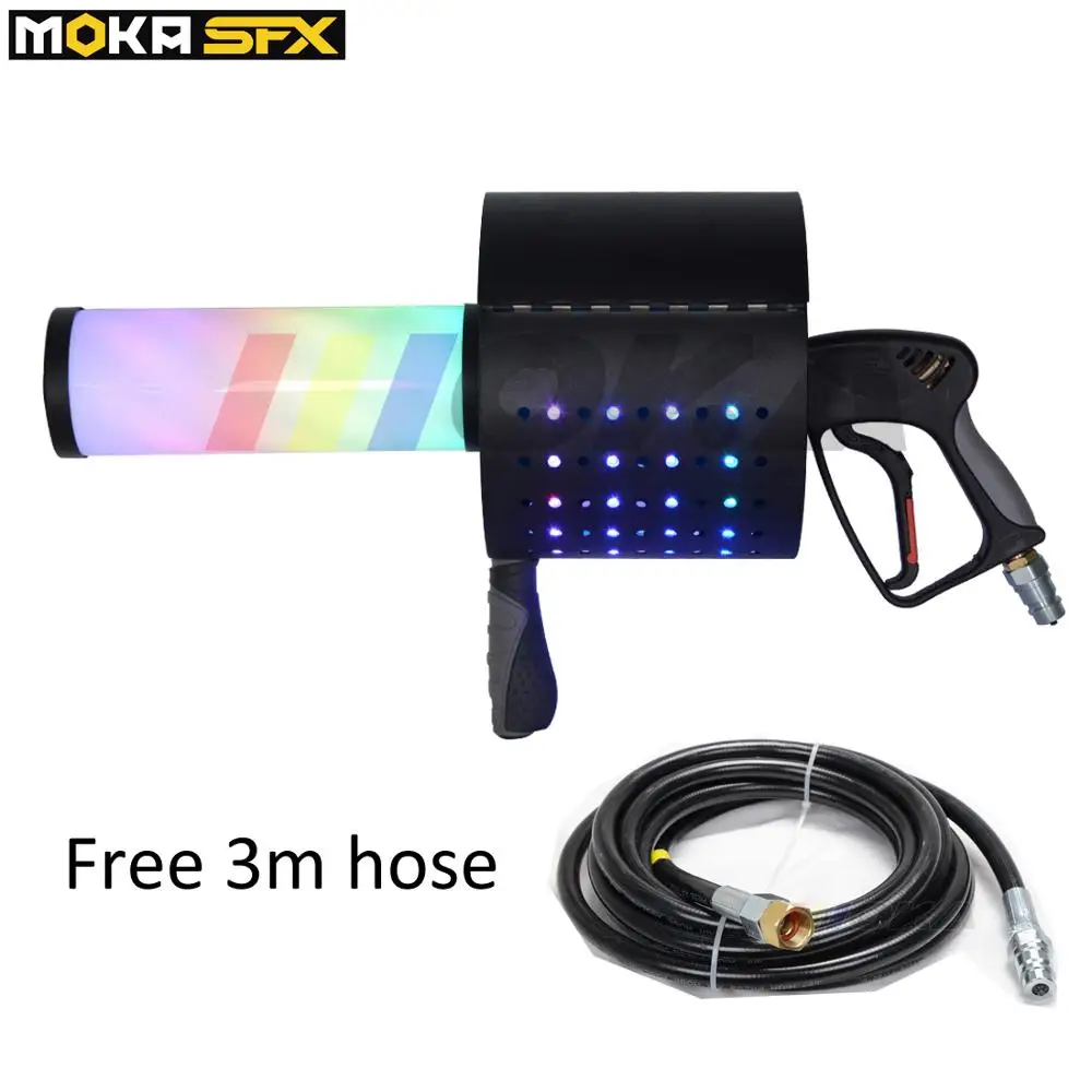 Новое поступление светодиодный CO2 Confetti Cannon супер co2 dj gun magic cryo fx confetti machine jet free 3M