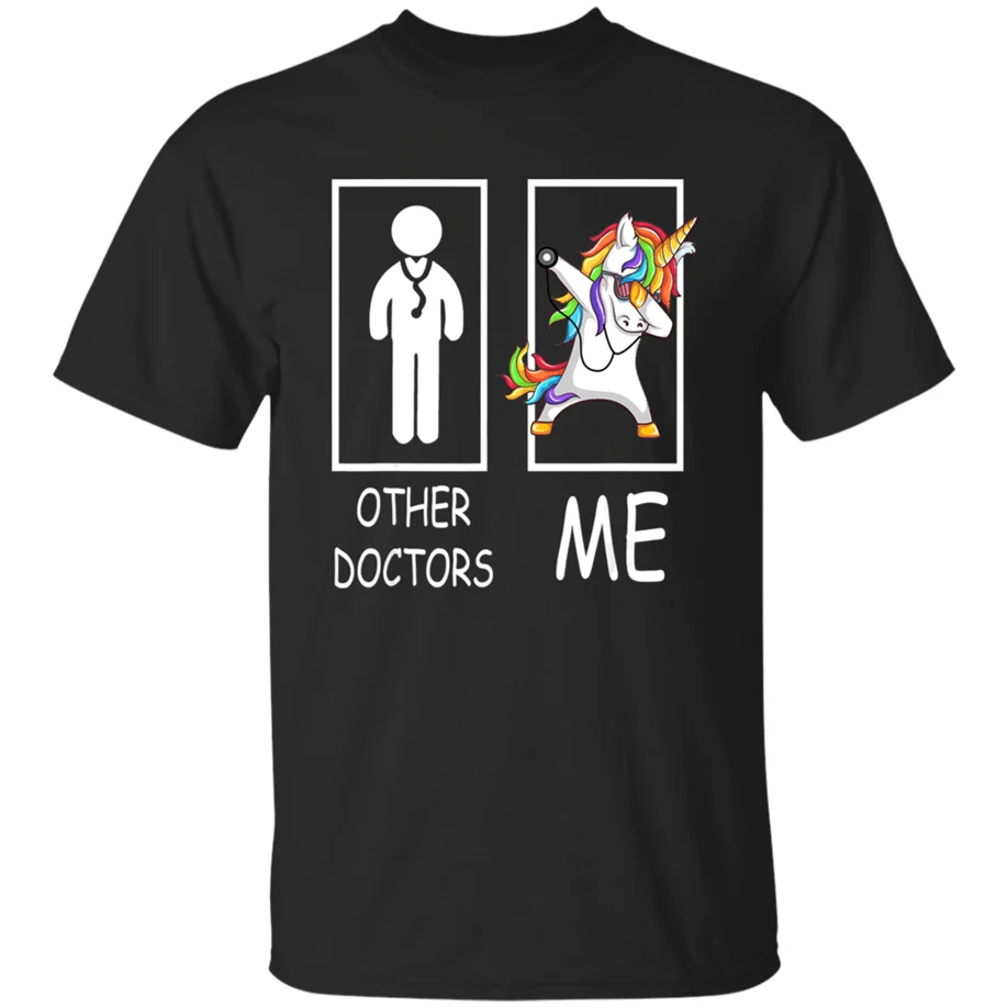 Другие Doctors Me Unicorn Dabbing Shirt подарок для мужчин и женщин футболка S-6Xl полная фигурная