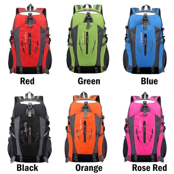 

Backpack outdoor sports mountaineering bag leisure travel student bag Men&women's