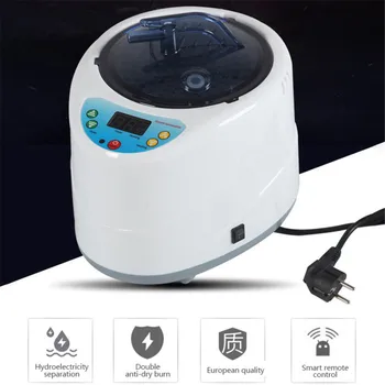 

Sauna Steamer Portable 4 Liters Stainless Steel Steam Generator Spa Machine with Timer Display Mist Moisturizing for Body Detox