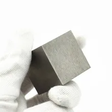 Tungstênio wolfram cubo w bloco 5n alta pureza 99.999% pesquisa elemento de desenvolvimento metal substância simples duro afiada metal plai