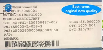 

10pcs 100% orginal new Square wave high precision TCXO 5032 26M 26MHZ OEETCLJANF temperature compensated crystal active