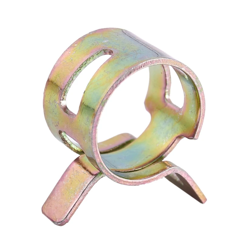 10Pcs 13mm Spring Band Type Fuel Vacuum Hose Silicone Pipe Tube Clamp Clip