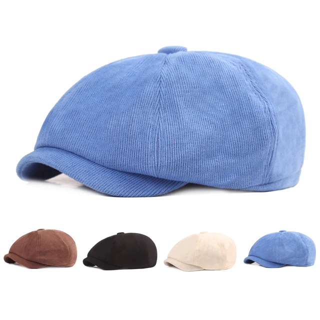 HT3726 Berets Vintage Artist Painter Beret Hat New Autumn Winter Hat Women Solid Newsboy Cap Men Retro Octagonal Hat Flat Cap 1