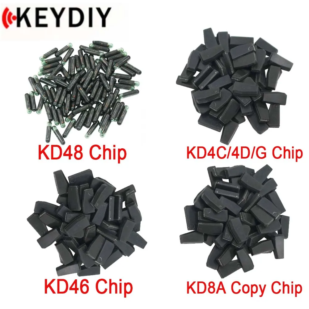 Чип транспондера KD чип 8A H ID4C ID4D ID46 KD4D KD46 KD48 4C 4D G ID48 копировальный для KDX2