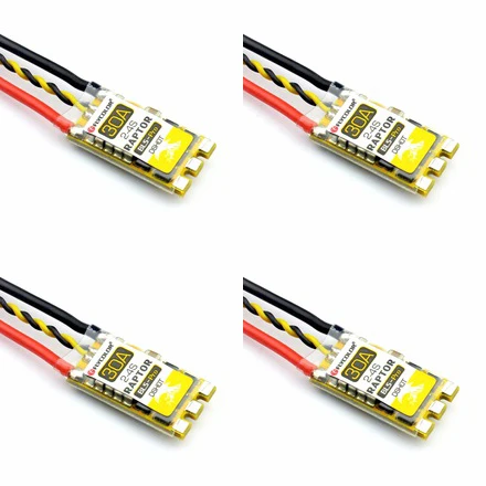 

Flycolor 20A 30A mini RC brushless ESC Raptor 390 2-4S OPTO support BLheli Damped light Oneshot125 MCU F390