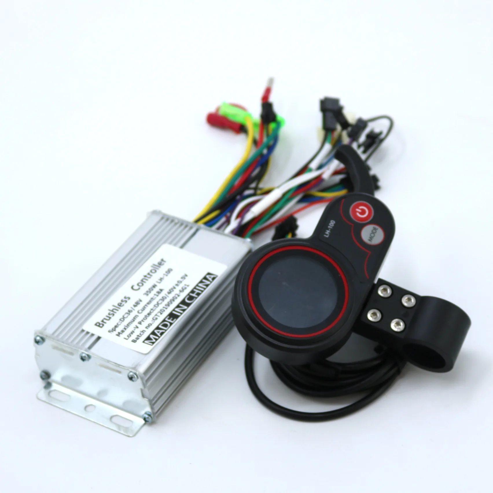 Driver e Lh-100 Greentime 350 w Bldc Scooter Elétrico Controlador E-bike Brushless Velocidade Display Lcd um Conjunto 36 v - 48 6 Greentime 36 v 48 v 350 w