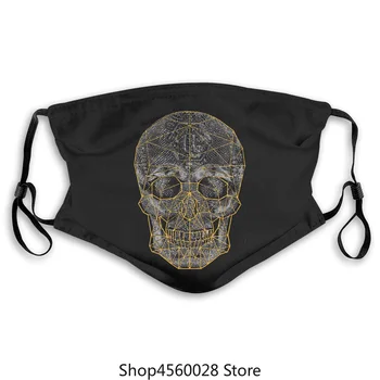 

Maschere grafiche retrò in cotone 1Pillip 1Plein 100% cotone Maschera non ufficiale Hip Hop Maschere novità Abbigliamento uomo d