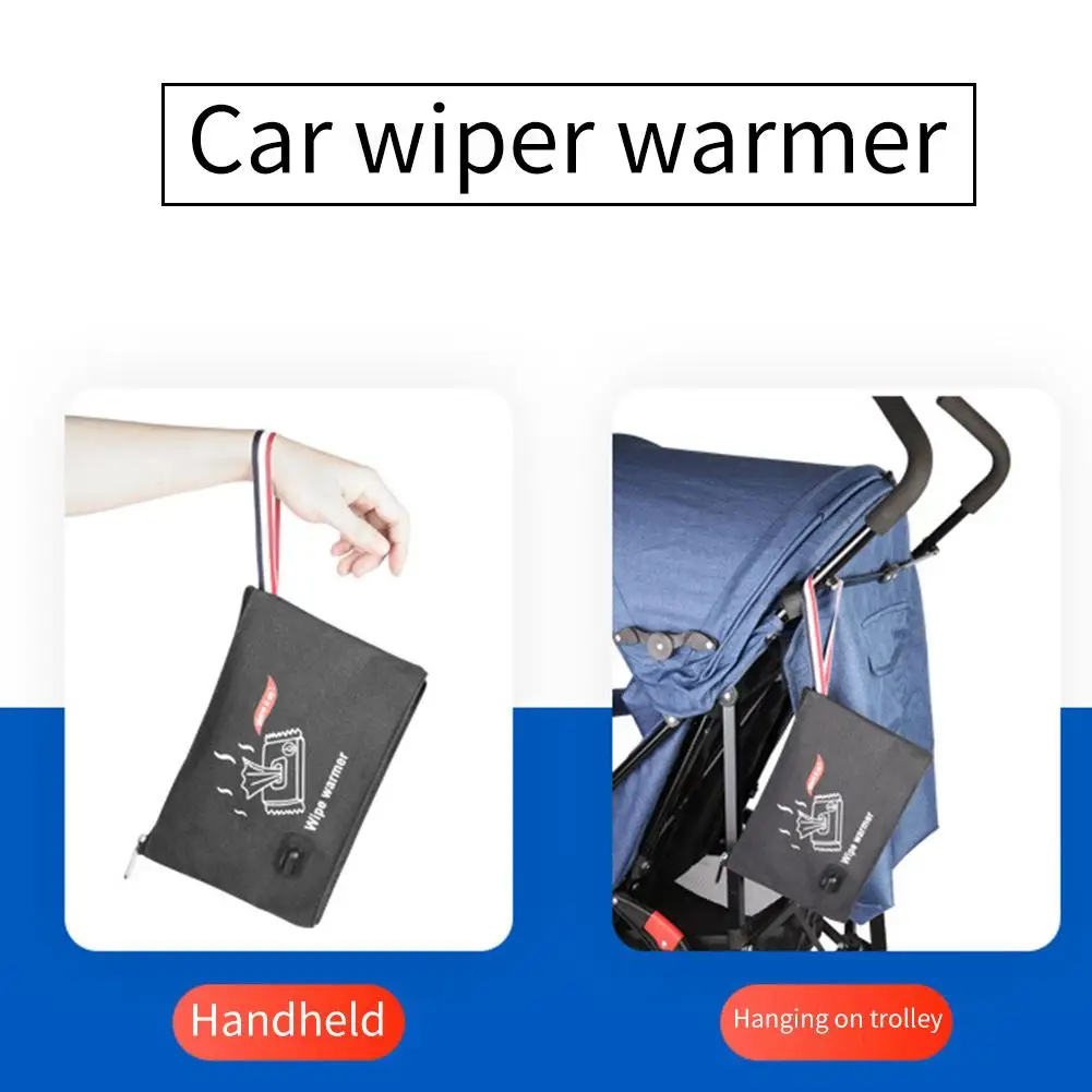 Новые автомобильные салфетки подогреватель детские салфетки Отопление термостат сумка диспенсер для влажных полотенец детские салфетки нагреватель автомобильные аксессуары для ребенка