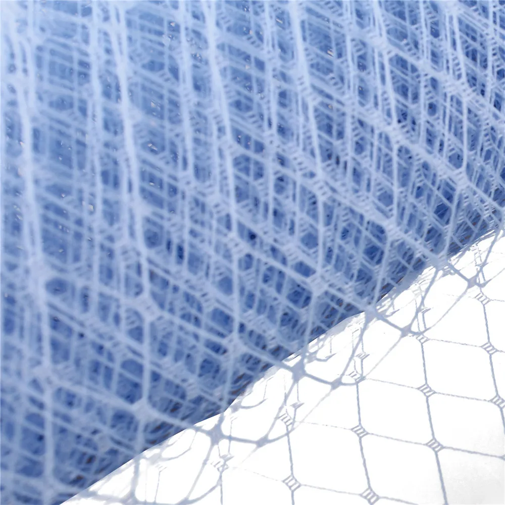 25cm*1m Wedding Millinery Netting Russian Veiling Birdcage Veil DIY Hat Trimming Hair Accessories Tulle Dress Fabric