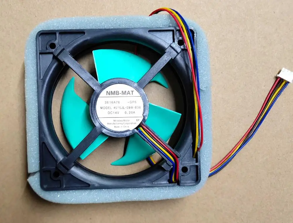 Бренд 4515JL-09W-B36 DC12V 0.20A холодильник аксессуары холодной вентилятор мотор