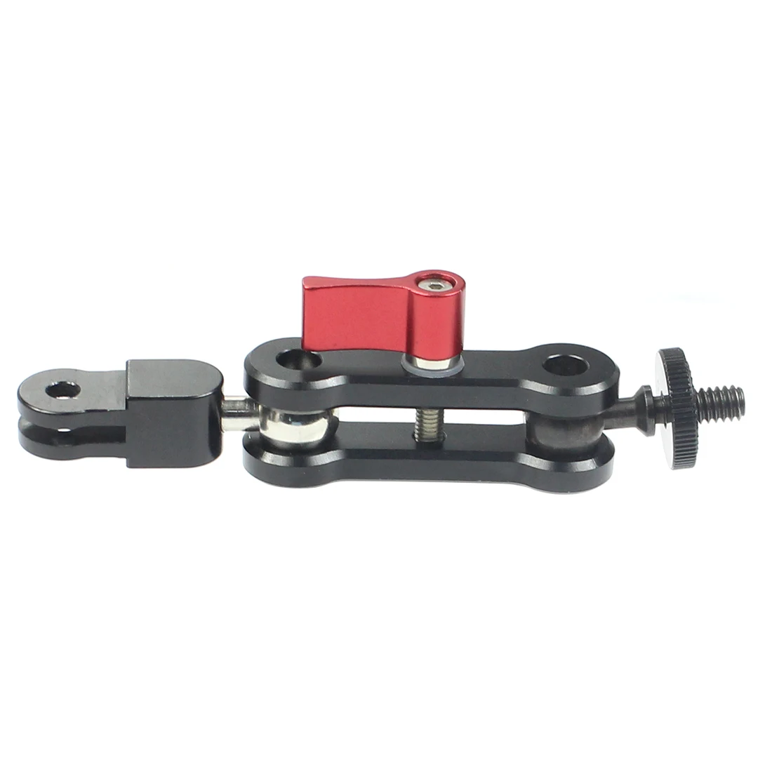 Aluminium Mini Magic Arm Stativhalterung 1/4 Adapter Blitzschuh Kugelkopf Monitorhalter für GoPro 13 12 für DJI Osmo 360 Videokamera – Detail 25