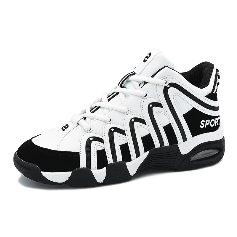 Мужская повседневная обувь теннисные высококачественные дышащие красовки на шнуровке люксовый бренд для улицы и досуга светильник кроссовки мужские chaussure homme - Цвет: White1