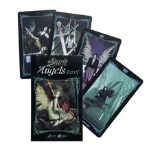 Divination Dark Angels Tarot Kit Magic Arts  Corrado Roi Deck Prediction The Field Oracle Card