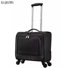 KLQDZMS Мода Оксфорд многофункциональный для мужчин бизнес чемодан на колёсиках 16 дюймов чемодан дорожная сумка с колесиками женский чемодан