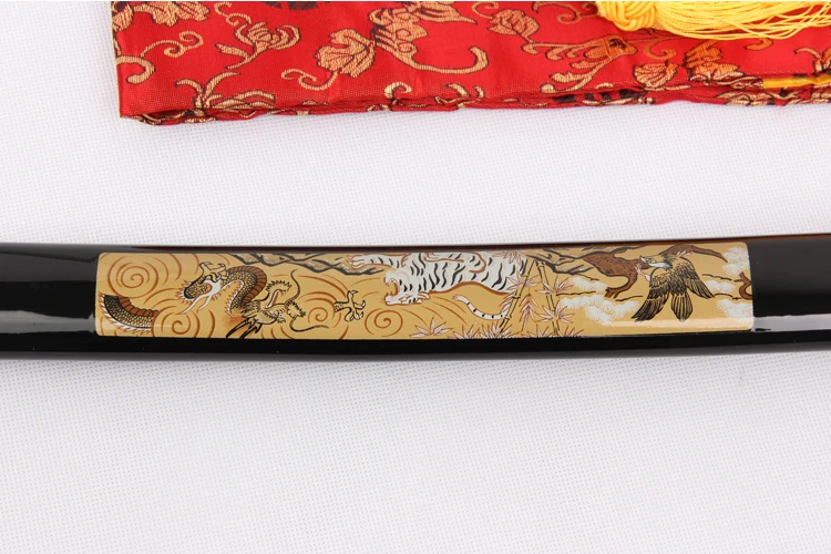 Handmade Japanese Katana sword 1045 carbon steel full tang sharp edge samurai ninja swords