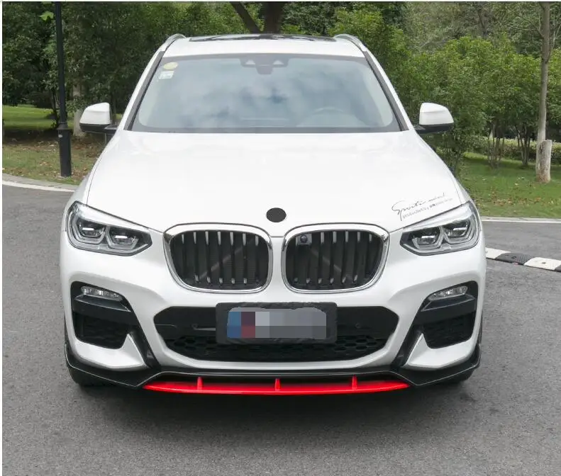 Для BMW X3 Body kit спойлер- для BMW X3 G01 HS 3DK ABS задний спойлер передний бампер диффузор защитные бамперы