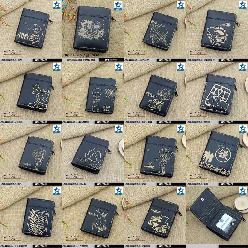 アニメワンピース Narut0うずまき 東京グール短財布アニメコイン財布 財布 Aliexpress