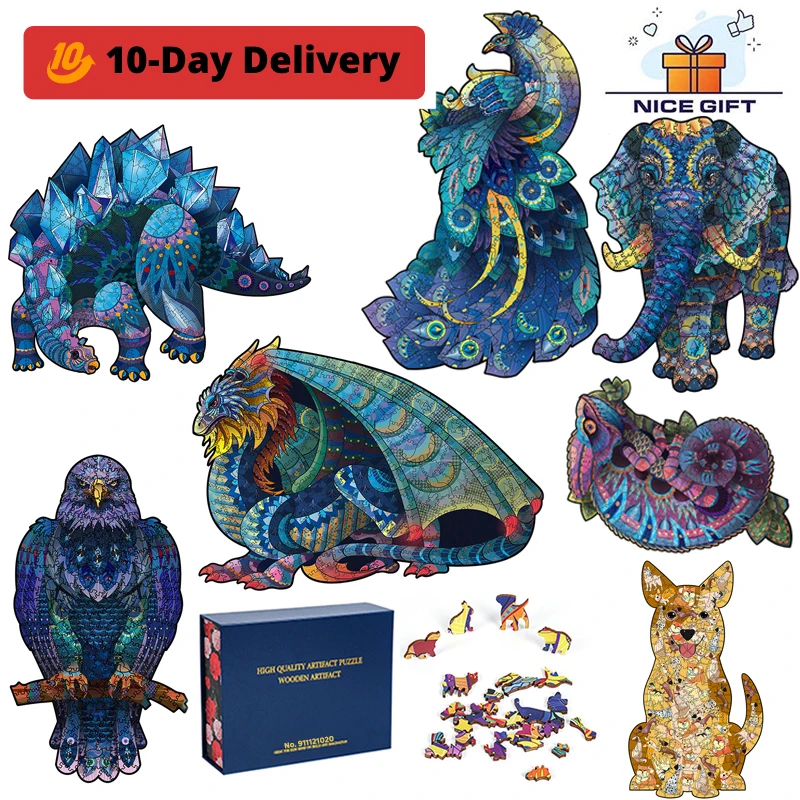 3D Wooden Puzzle Mythical Animal 