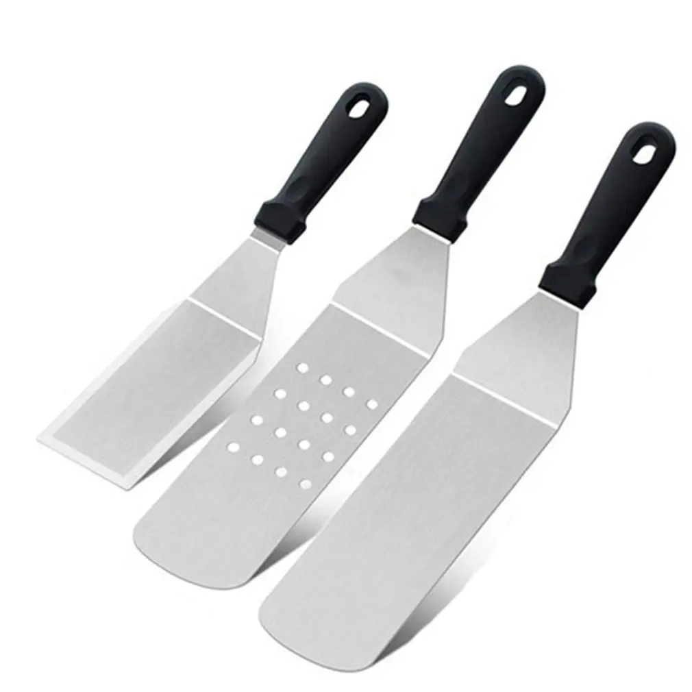 Hot-Selling 3/6 Pcs Outdoor Stainless Steel Barbecue Tool Set Combination Spatula Grill Bbq | Дом и сад