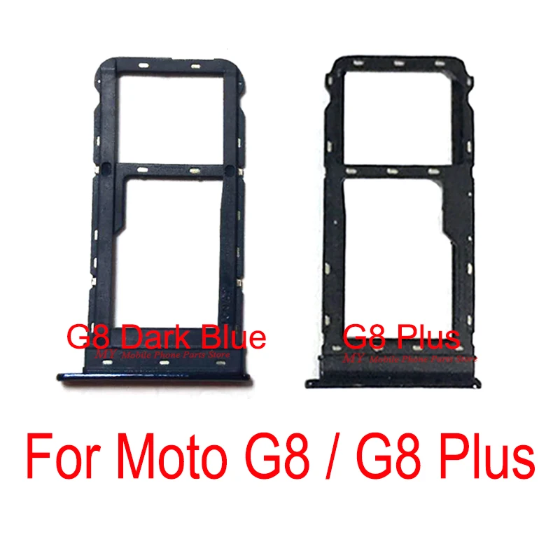 Новый лоток для Sim-карты Motorola Moto G8 Plus + SD-карты держатель слота гнезда запасные