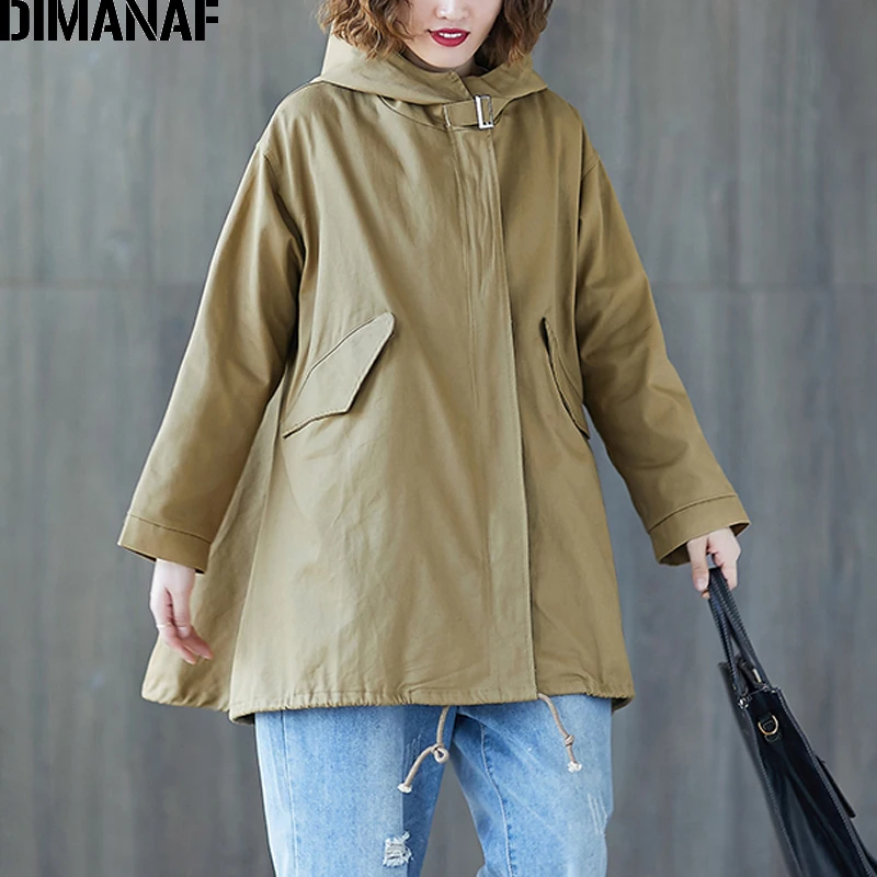 Greatest  DIMANAF Plus Size Women Bomber Jackets Coats Big Size Autumn Winter Zipper Casual Female Outerwear 