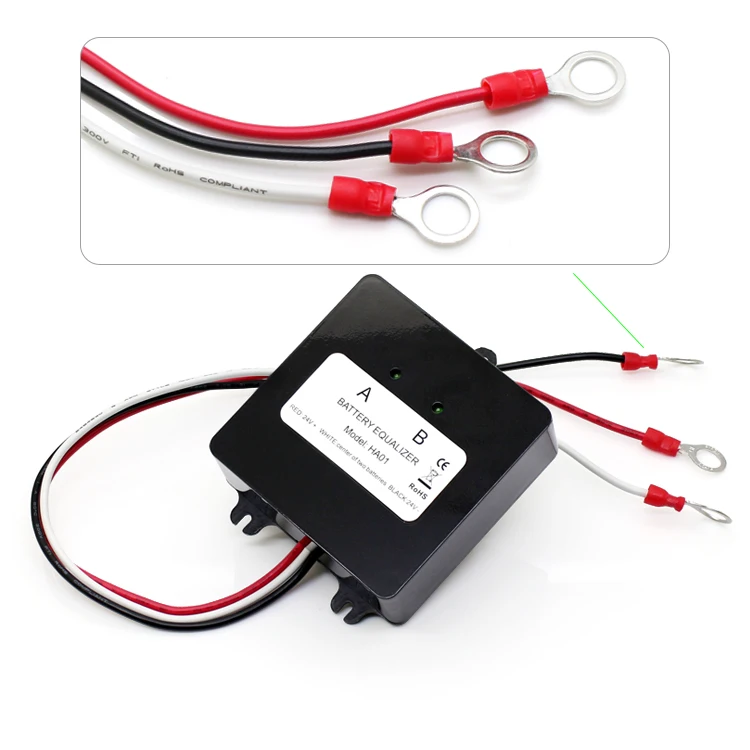 equalizador de bateria para 2x12v inundacao agm 01