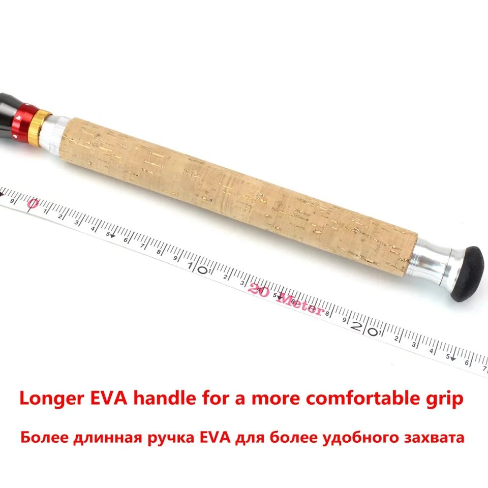 NEW 2.1m 2.4m 2.7m 3.0m 3.6m Telescopic Fishing Rod carbon wooden handle Spinning Rod Extra heavy carp fishing pole sea Tackle NEW 2.1m 2.4m 2.7m 3.0m 3.6m Telescopic Fishing Rod carbon wooden handle Spinning Rod Extra heavy carp fishing pole sea Tackle