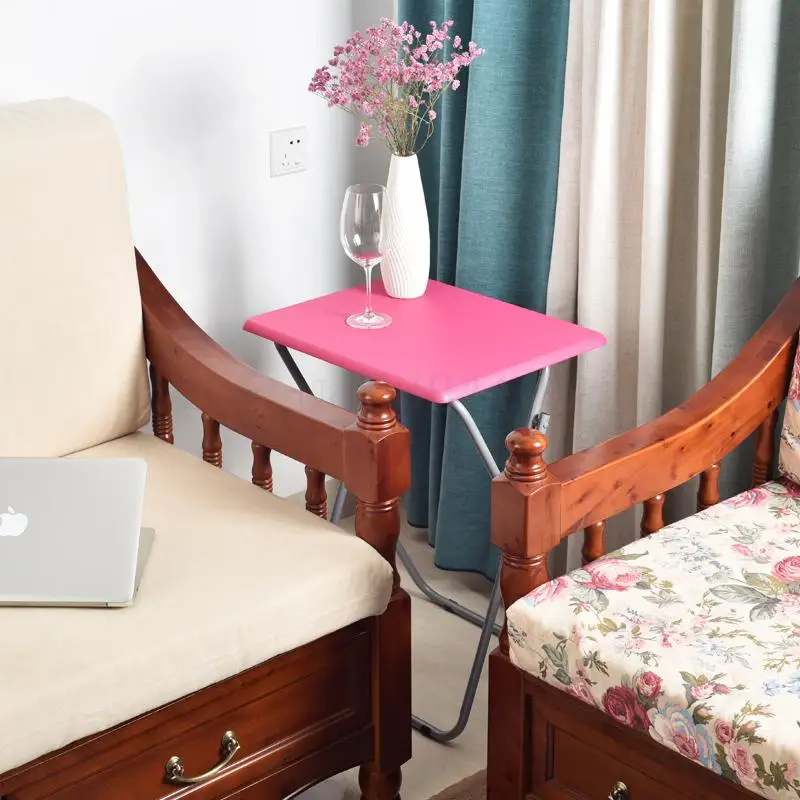 A Few Special Notebook Computer Desk Folding Dormitory Lazy Sofa Edge Color Students Writing Table