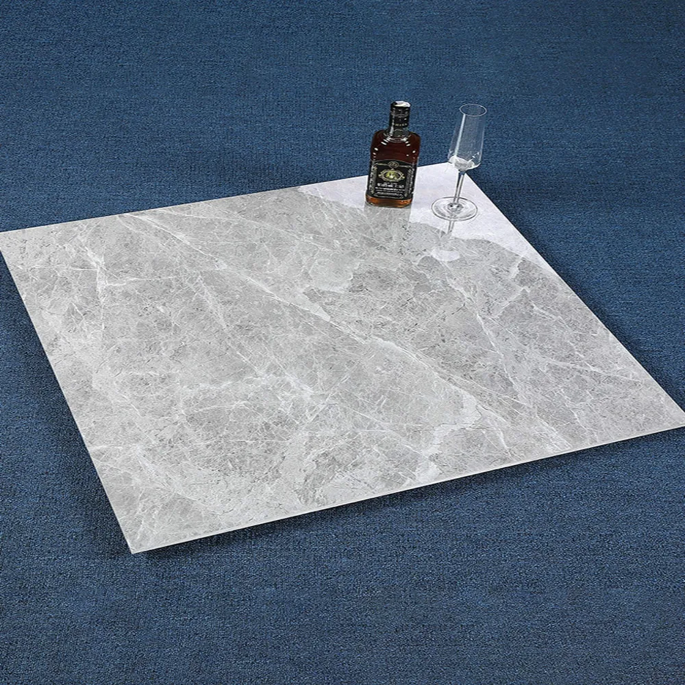 Tile Floor Tile 800x800 Living Room New Simple All-Ceramic Marble Non-Slip Floor Tile TZ