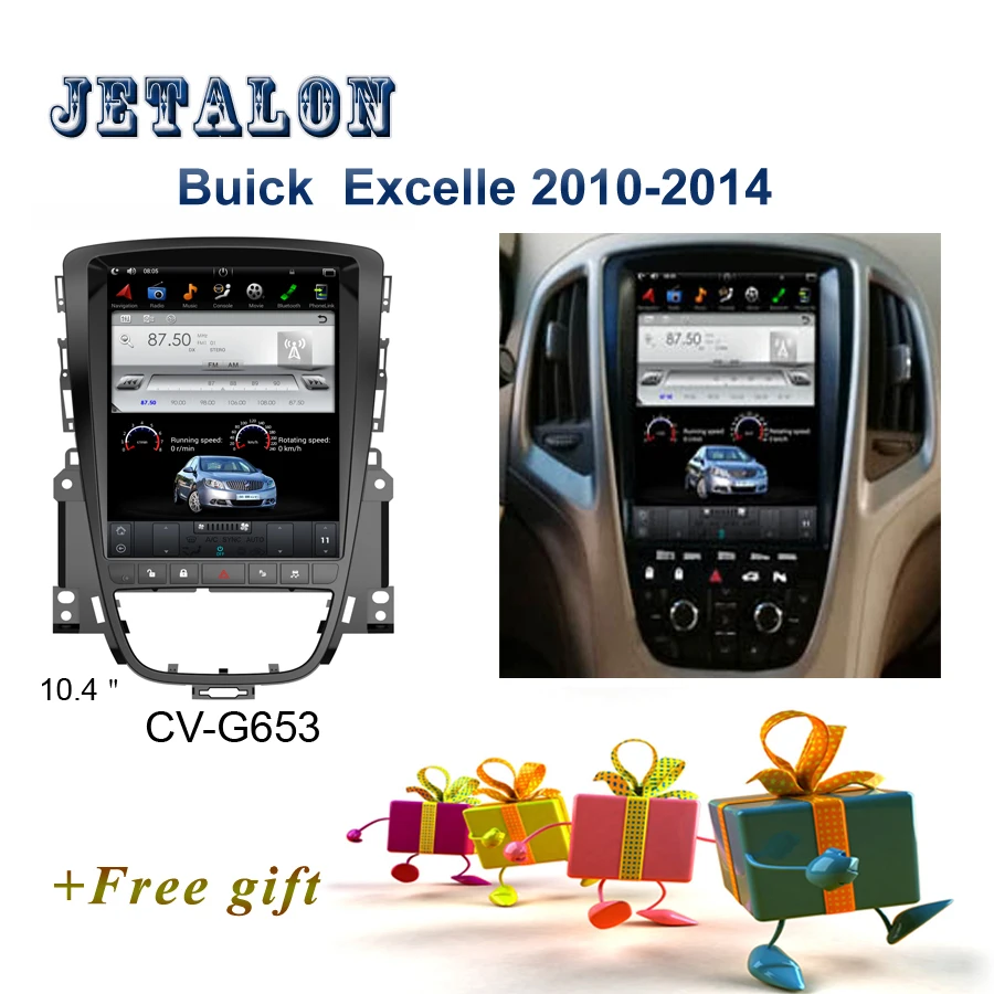 PX6 Смарт 10," ips экран Tesla навигация для Buick Excelle 2010-14 Android автомобильный Радио плеер gps видео рекордер Автомобильный мультимедийный