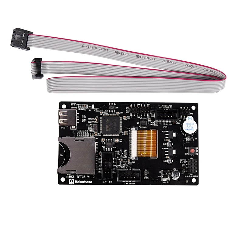 Makerbase 3d принтер дисплей MKS TFT35 V1.0 контактный экран с 3,5 дюймовым полноцветным цветным дисплеем