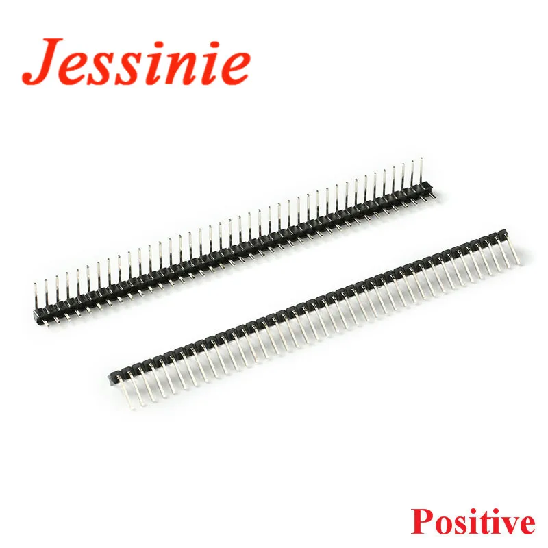 10 Peças De Conector Macho De 40 Pinos O-pin 2,54 Mm Arduino | MercadoLivre - Foto 5