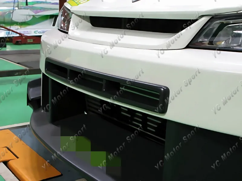 Carbon Fiber / FRP Fiber Glass URS Style Air Duct Intake Fit For Universal Triple Front Bumper Air Duct Intake