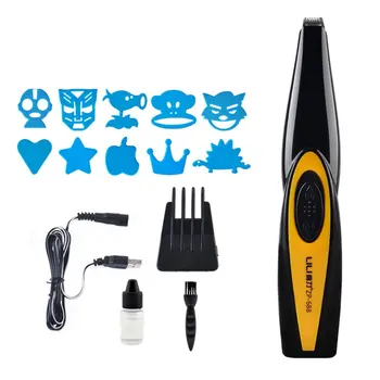 

Men's/ Adults' Hair Clipper Electric Shaver EU Plug's Hair Clipper Electric Shaver DIY Creative To Change Your Style