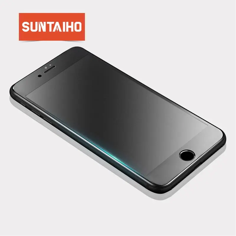 Suntaiho 3D Матовый анти-синий светильник для iPhone 8 X Закаленное стекло Полный закругленный протектор экрана пленка для iPhone 7 Plus стеклянная пленка