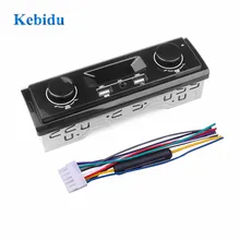 KEBIDU 1 Din 12 В Авто Радио Aux USB MP3-плееры с дистанционным управлением автомобильный стерео MP3-плеер в-тире fm-радио светодиодный цифровой дисплей