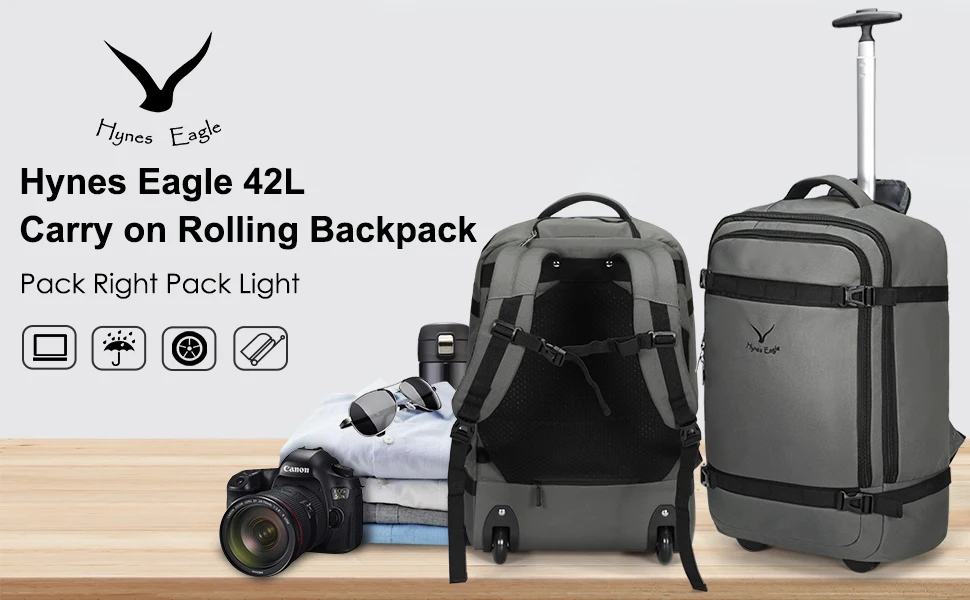 kluge rolling luggage