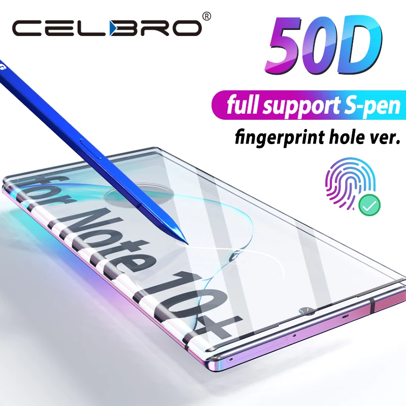 Стекло для samsung Galaxy Note 10 Plus Note 10+ Закаленное стекло Защитная пленка для экрана для samsung Note10 Pro Plus